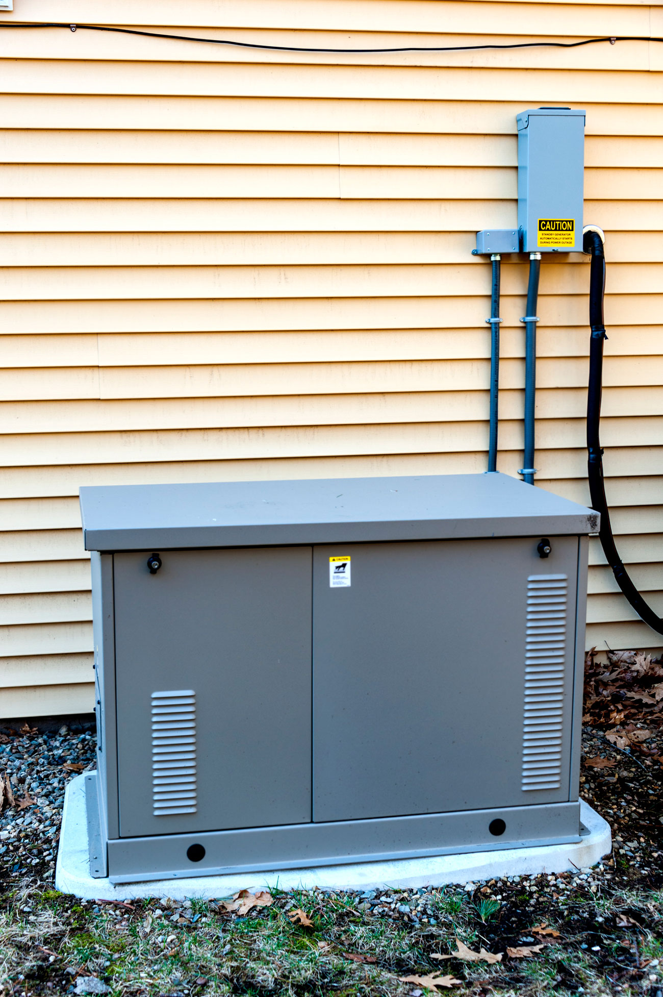 Generator project with automatic transfer switch and electrical hookup by B-Line Electric LLC